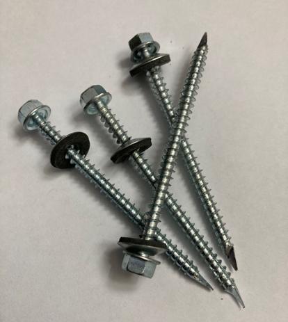 Tornillos techo 10 x 3’’ punta espada