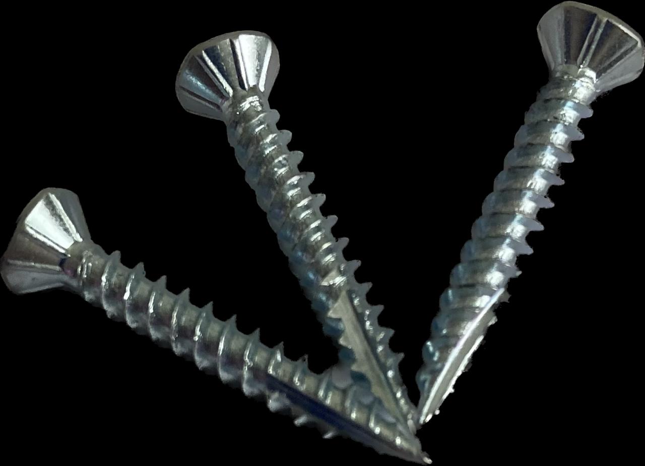 Pack 1000 tornillos para fibrocemento 6 x 1.1/4"