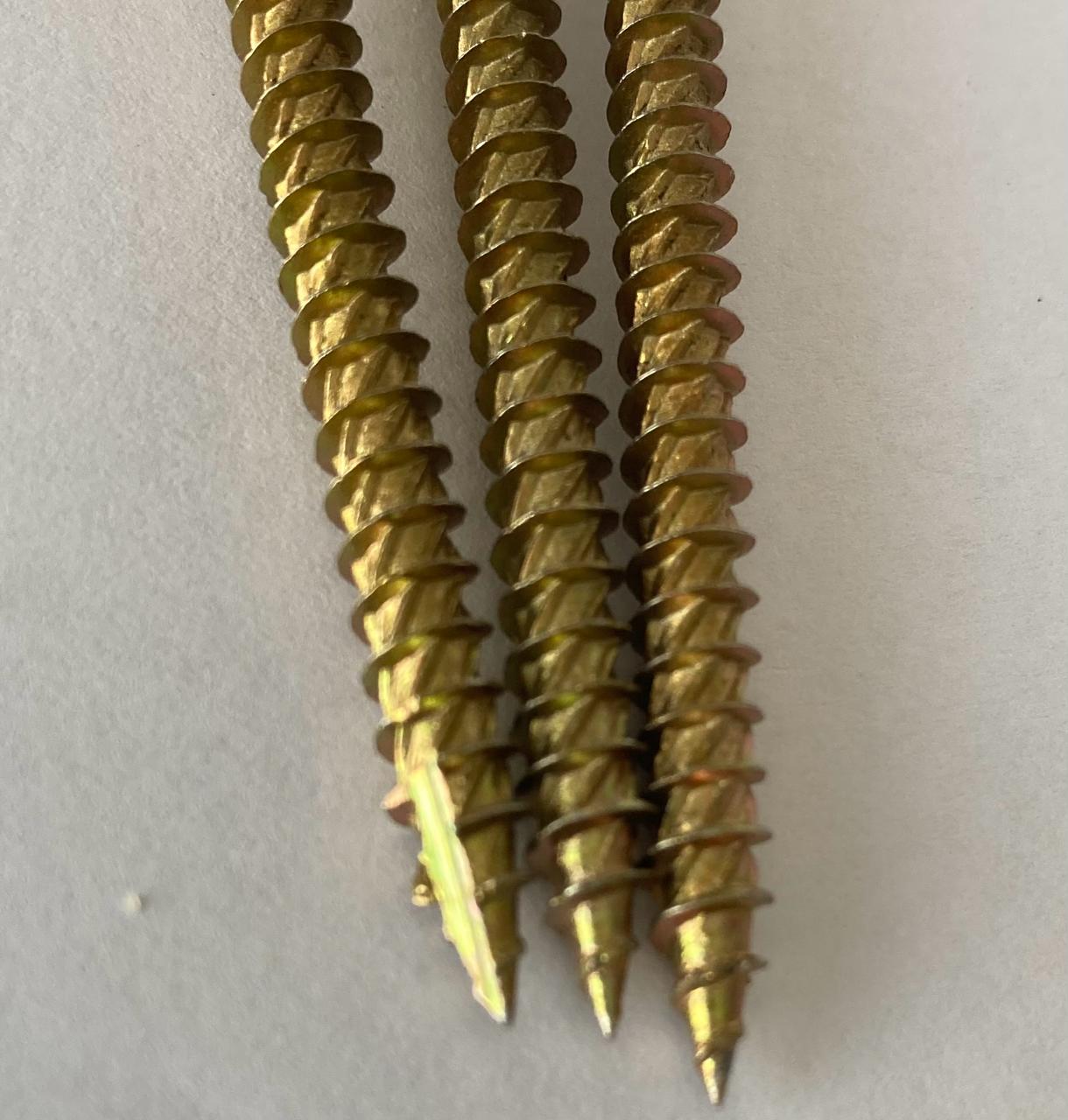 100 Tornillos Turbo TORX 14(6.0)x100/60mm